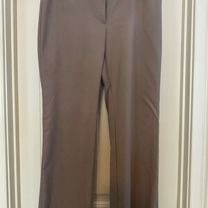 LOFT Taupe Trousers Straight Leg Dress Pants